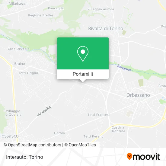 Mappa Interauto