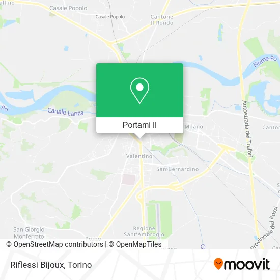Mappa Riflessi Bijoux