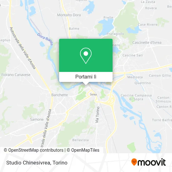 Mappa Studio Chinesivrea