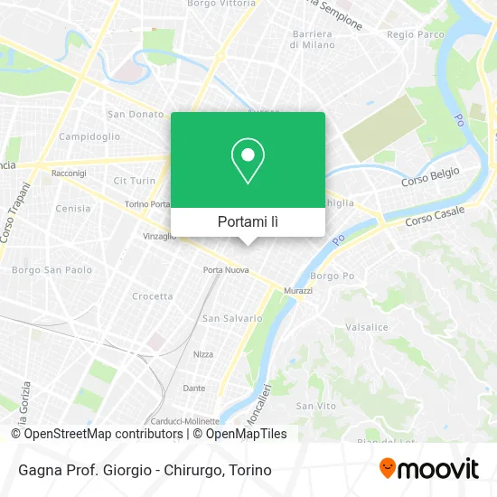 Mappa Gagna Prof. Giorgio - Chirurgo