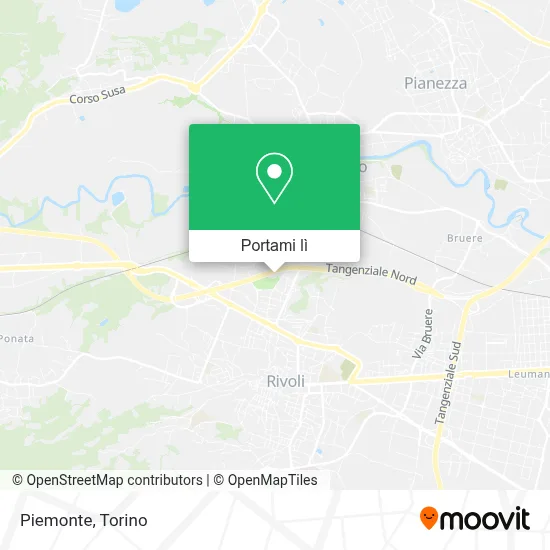 Mappa Piemonte
