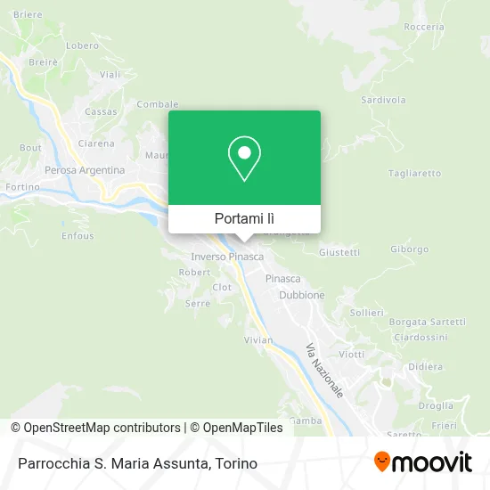 Mappa Parrocchia S. Maria Assunta