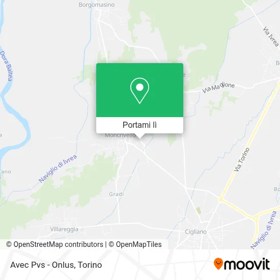 Mappa Avec Pvs - Onlus