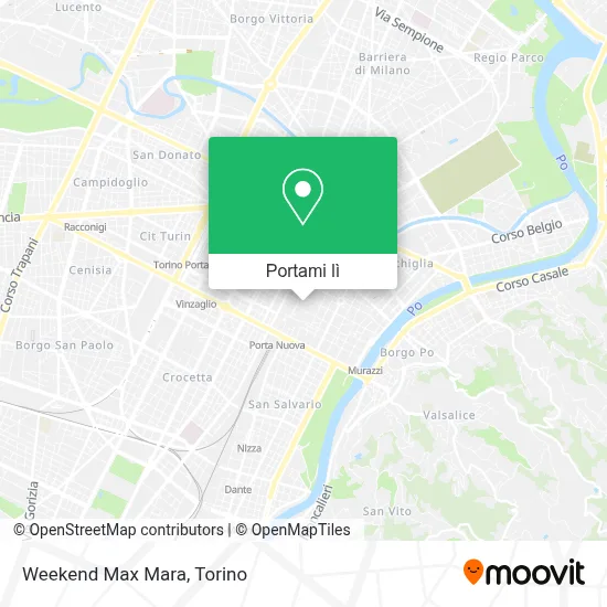 Mappa Weekend Max Mara