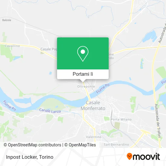 Mappa Inpost Locker