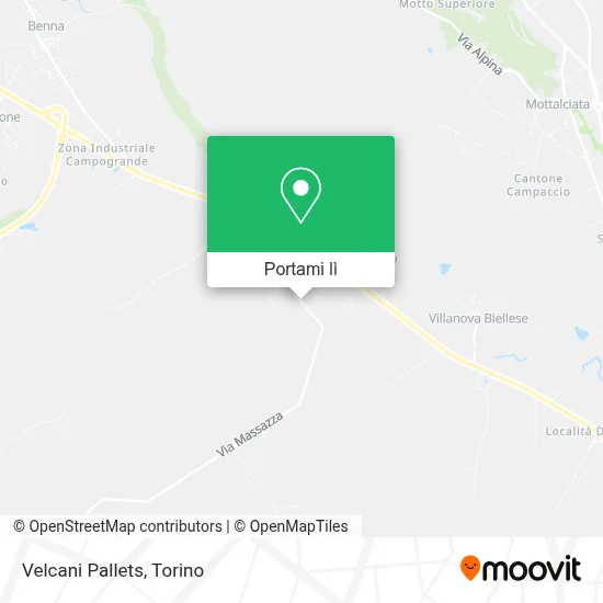 Mappa Velcani Pallets