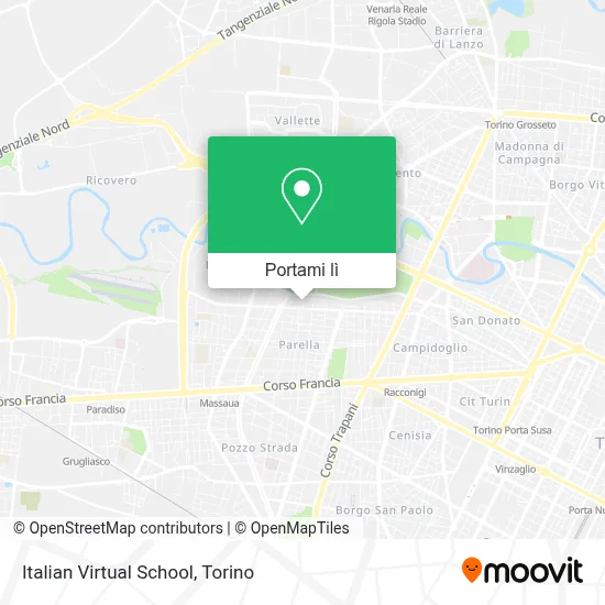Mappa Italian Virtual School