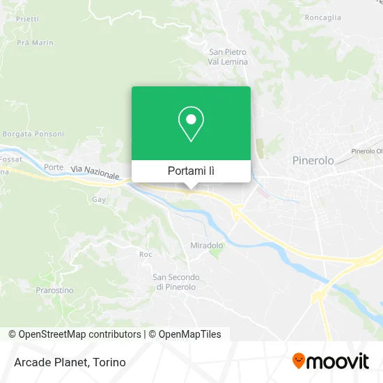 Mappa Arcade Planet