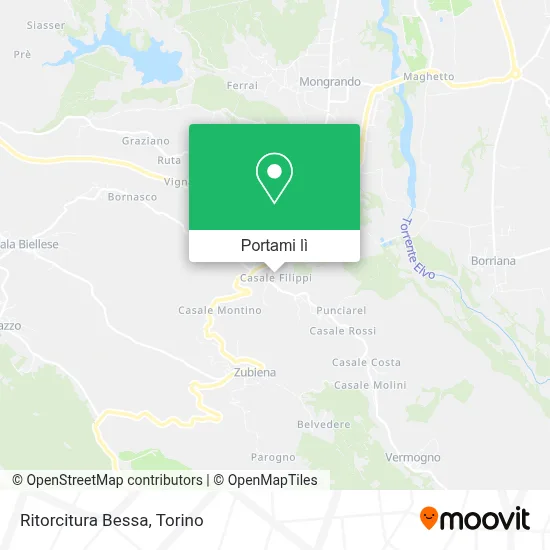 Mappa Ritorcitura Bessa