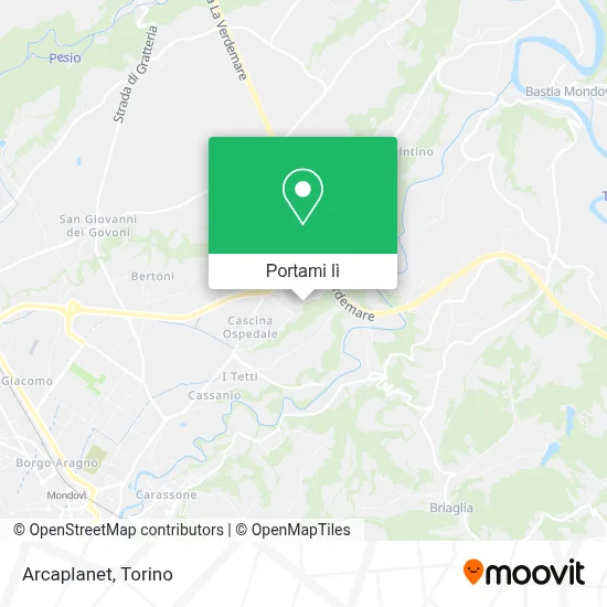Mappa Arcaplanet