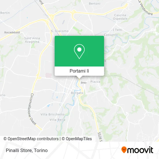 Mappa Pinalli Store