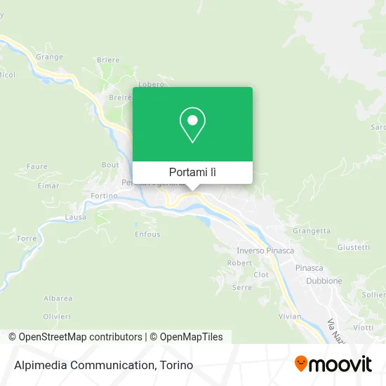 Mappa Alpimedia Communication