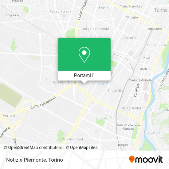 Mappa Notizie Piemonte