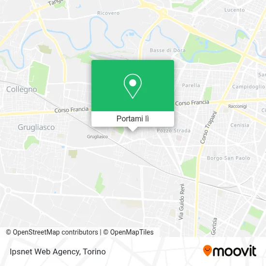 Mappa Ipsnet Web Agency