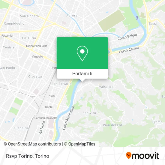 Mappa Rsvp Torino