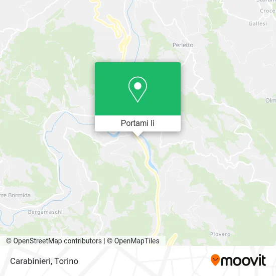 Mappa Carabinieri