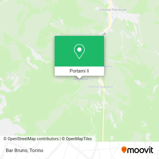 Mappa Bar Bruno