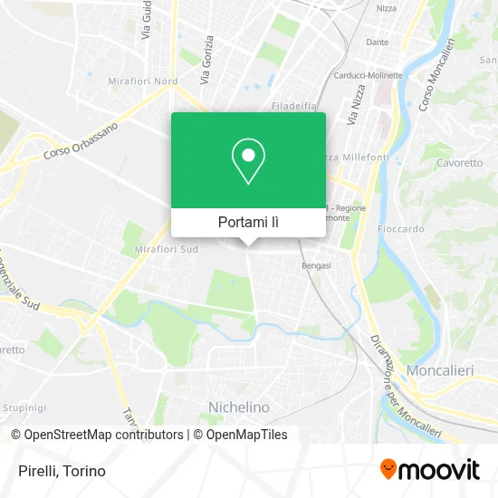 Mappa Pirelli