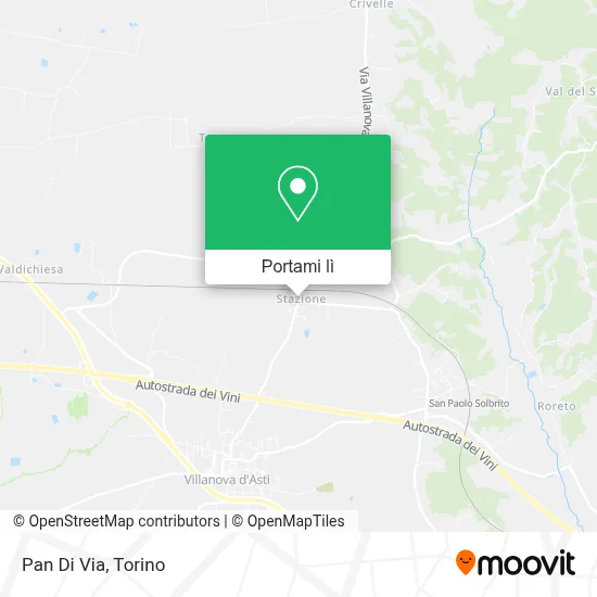 Mappa Pan Di Via