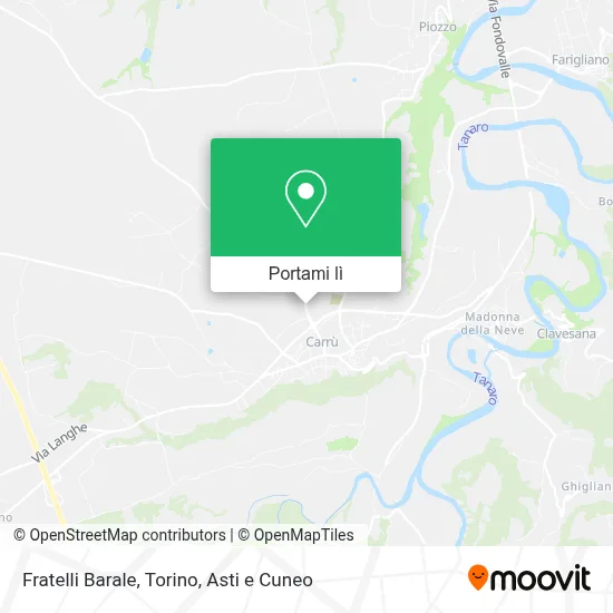 Mappa Fratelli Barale