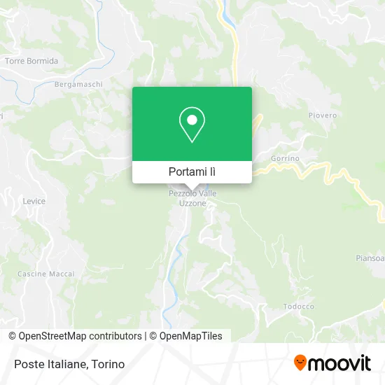 Mappa Poste Italiane