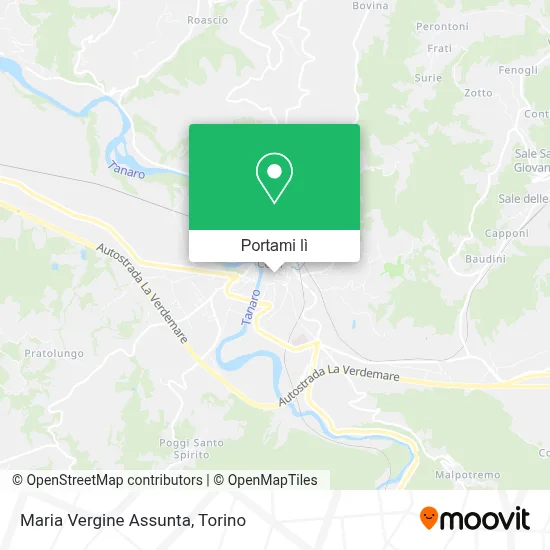 Mappa Maria Vergine Assunta