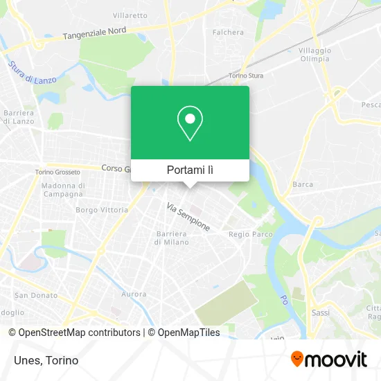 Mappa Unes