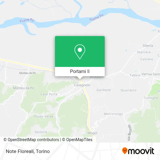 Mappa Note Floreali