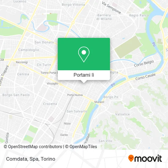 Mappa Comdata, Spa