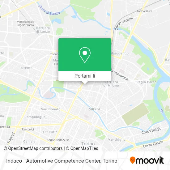 Mappa Indaco - Automotive Competence Center