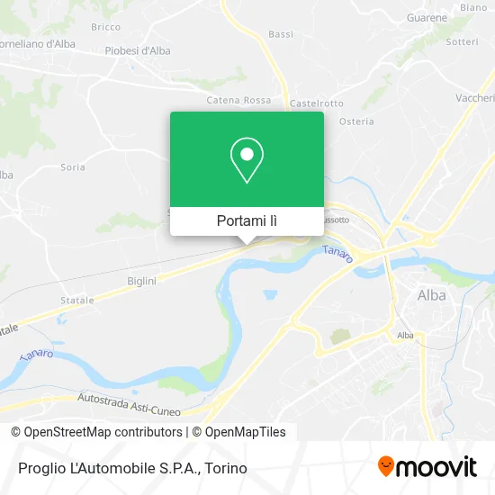 Mappa Proglio L'Automobile S.P.A.