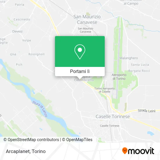Mappa Arcaplanet