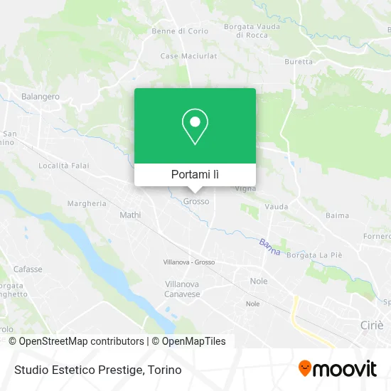 Mappa Studio Estetico Prestige