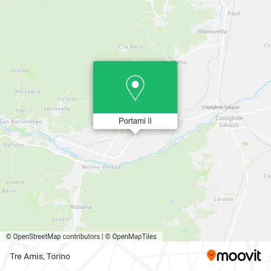 Mappa Tre Amis