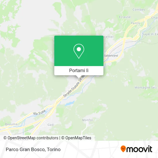 Mappa Parco Gran Bosco