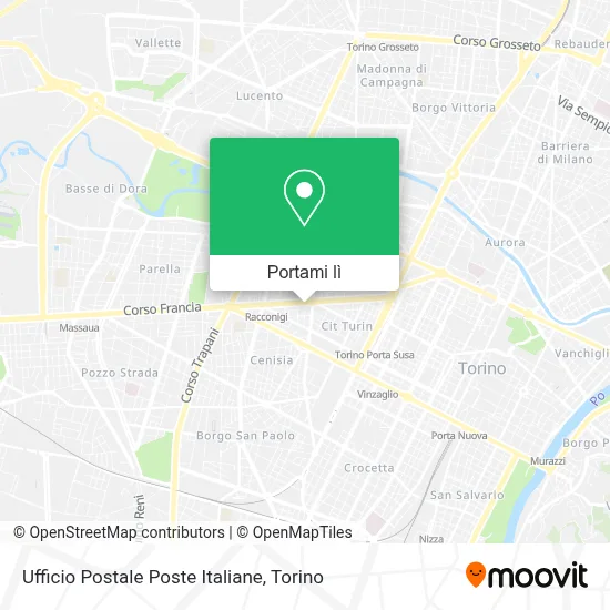 Mappa Ufficio Postale Poste Italiane