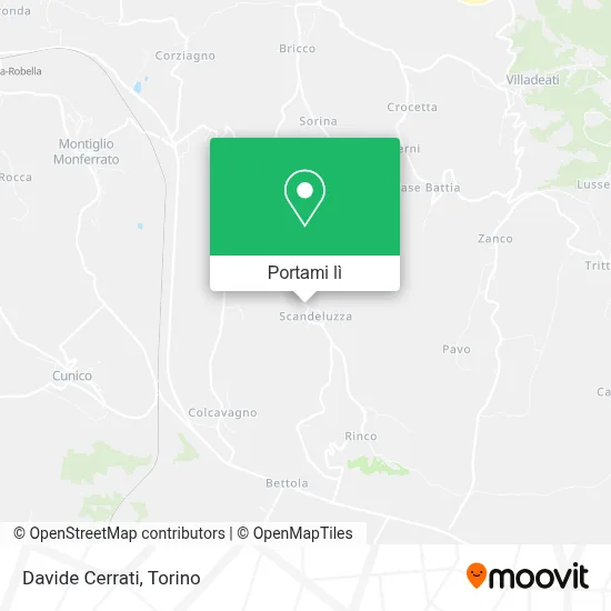 Mappa Davide Cerrati