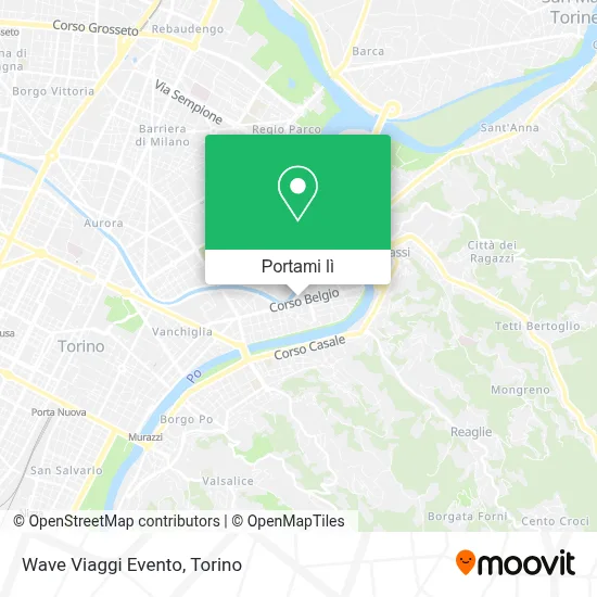 Mappa Wave Viaggi Evento