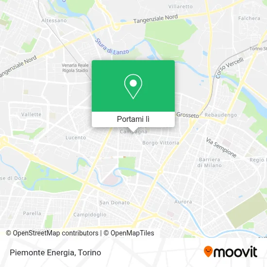 Mappa Piemonte Energia