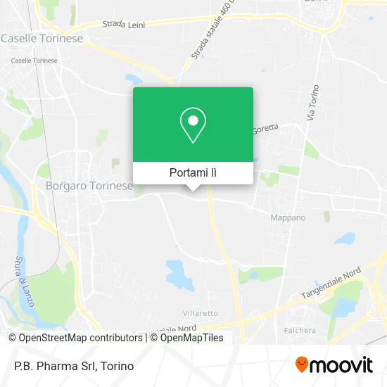 Mappa P.B. Pharma Srl