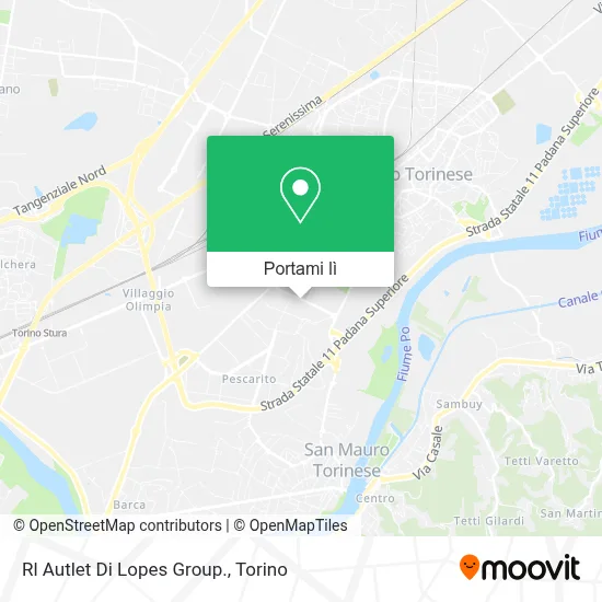 Mappa Rl Autlet Di Lopes Group.