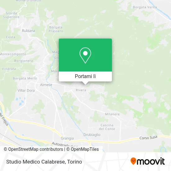 Mappa Studio Medico Calabrese