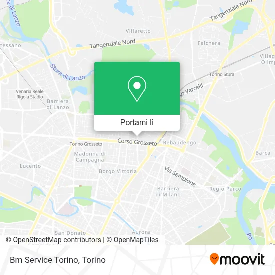 Mappa Bm Service Torino