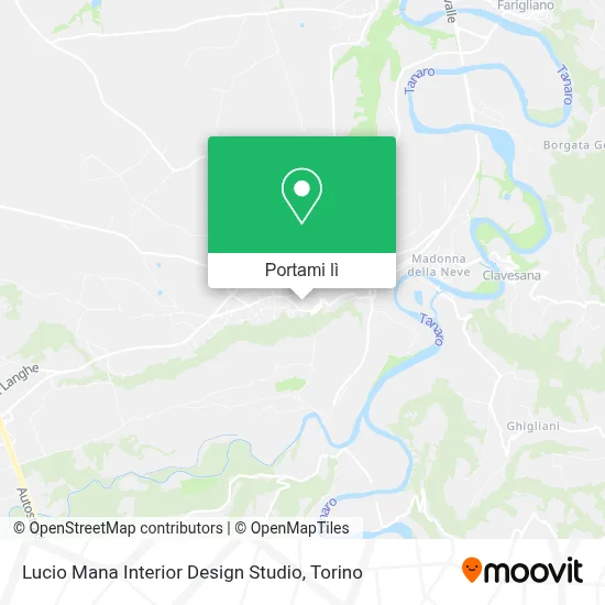 Mappa Lucio Mana Interior Design Studio