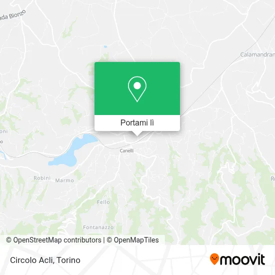 Mappa Circolo Acli