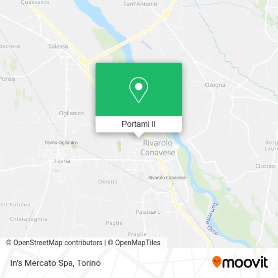 Mappa In's Mercato Spa