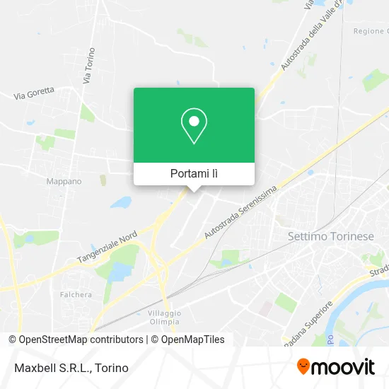 Mappa Maxbell S.R.L.