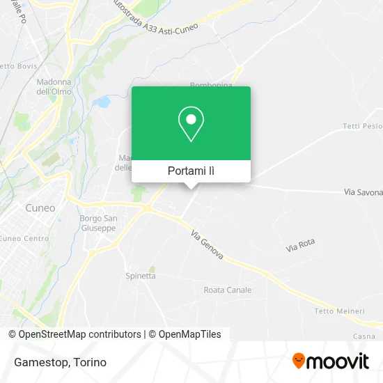 Mappa Gamestop