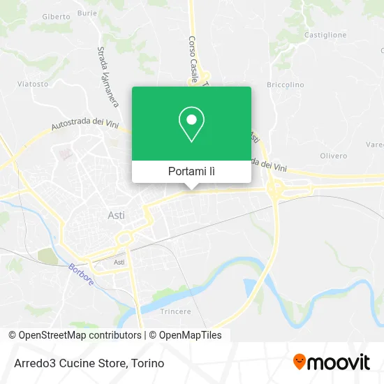 Mappa Arredo3 Cucine Store