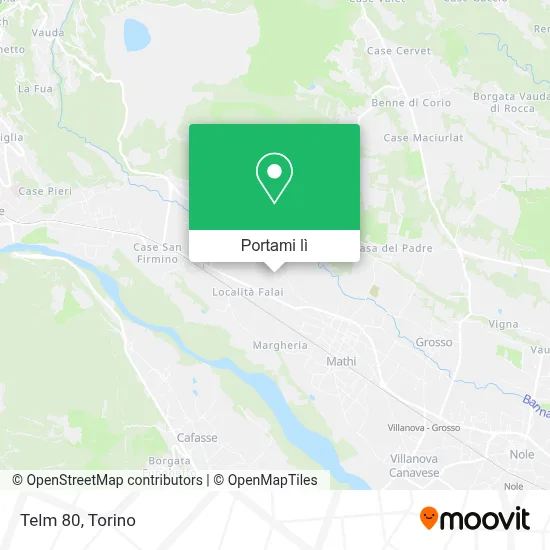 Mappa Telm 80
